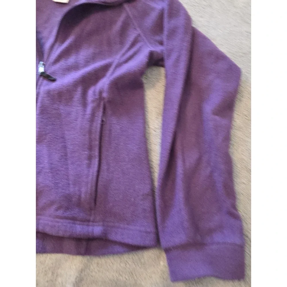 Columbia Sportswear Full Zip Up Fleece Jacket Purple‎ Size 18/20 Kid's